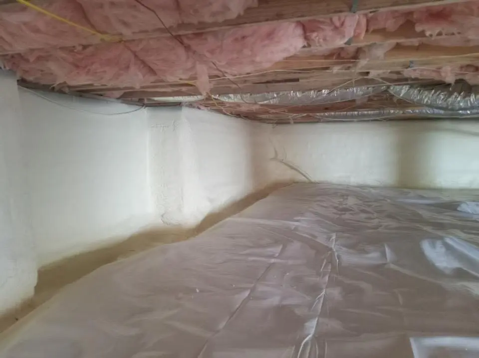 Crawl space encapsulation with closed-cell spray foam for Metal Roof Coating in Haverstraw